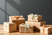 Papierowe pudełka prezentowe